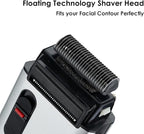 🪒 Retro Electric Shaver for Men | Rechargeable Foil Shaver & Trimmer ✨