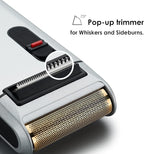 🪒 Retro Electric Shaver for Men | Rechargeable Foil Shaver & Trimmer ✨