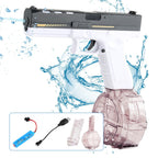 💦🌞Glock Electric Water Gun 🔋 | Rechargeable Automatic Water Blaster for Kids & Adults in UAE