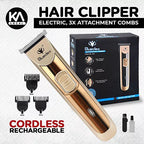 ✂️ Electric Hair & Beard Trimmer 🔋 | Professional Clipper for Men 💈
