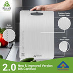 Stainless Steel Chopping Board for Kitchen