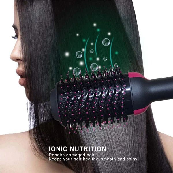 Electric Hot Air Paddle Brush & Hair Styler