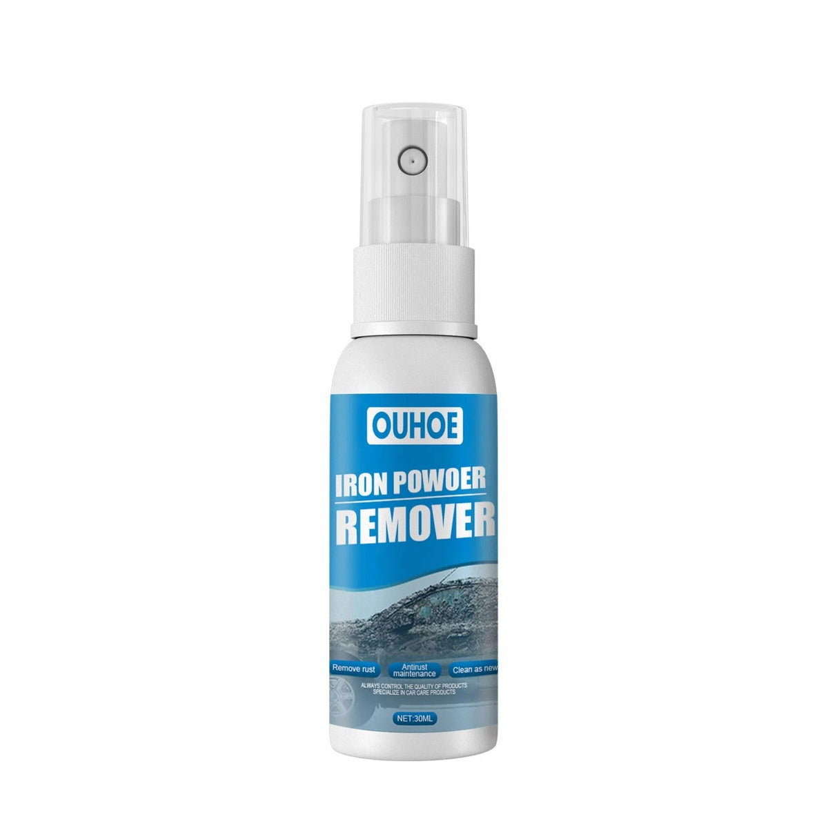 Car Iron Powder & Rust Remover Spray (100ml Kit)