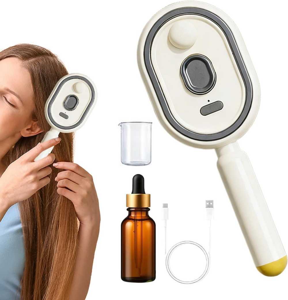 Electric Spray Retractable Air Cushion Comb
