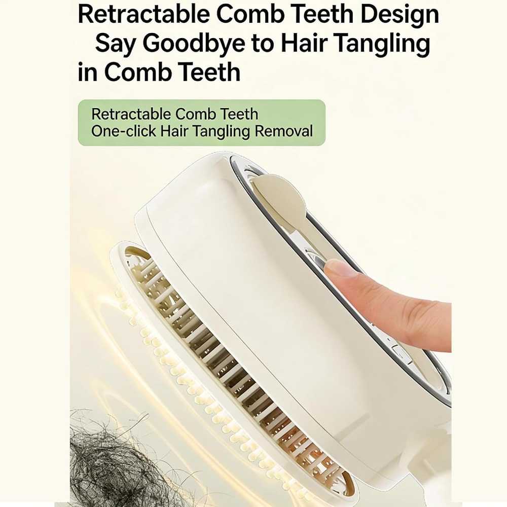 Electric Spray Retractable Air Cushion Comb