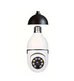WiFi Smart Panorama Camera 🔒 – 360° Bulb Security Camera | Night Vision | Mobile App Control 📲